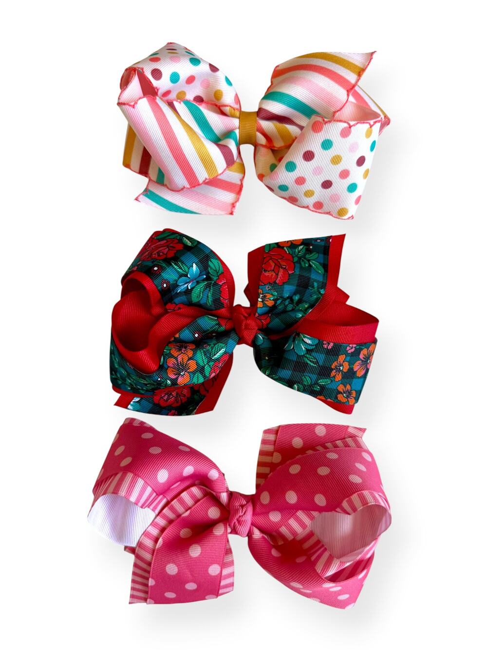 Matilda Jane Hair Bow Bundle Grosgrain Ribbon Girls